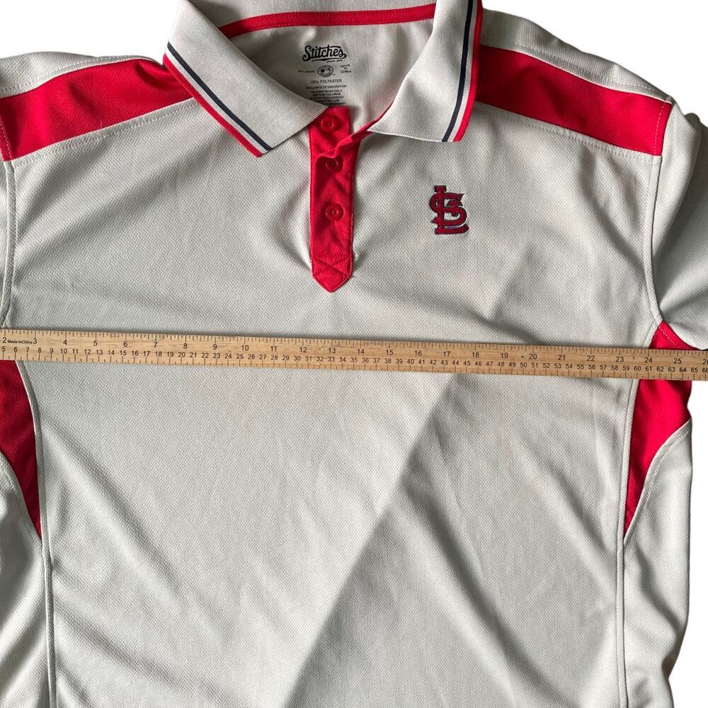 Stitches Men’s STL Cardinals Polo Size 2XL - Picture 6 of 7